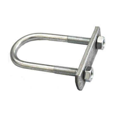 Metallist ühendus U-kujuline, 2" pikk